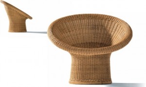 Rattan chair from Lampert