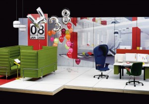 The colourful future of "Net 'n' Nesting" (Photo: http://www.vitra.com)