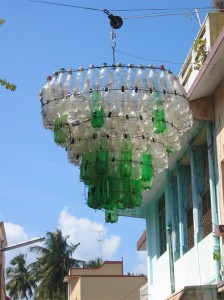 PET Chandalier in Pondicherry, India. Photo: Jasper Morrison