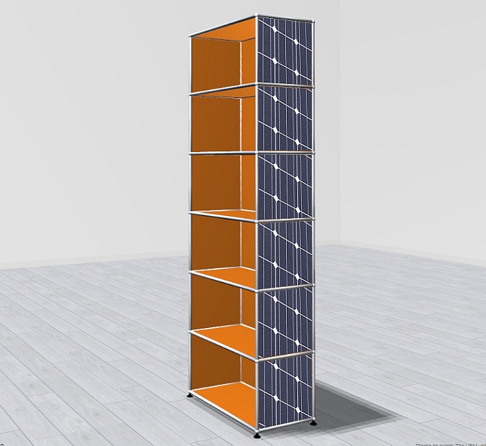 USM Haller solar panels