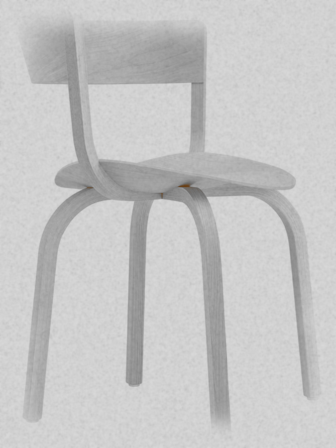 404 by Stefan Diez for Thonet (original photo from the Historia Supellexalis)