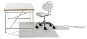 Eiermann chldren's desk and Turtle chair