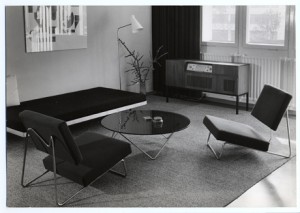 Strahlend Grau Herbert Hirche's contribution for the exhibition Interbau Berlin, 1957