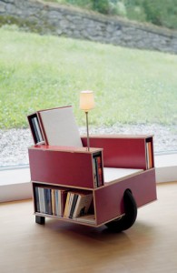 Bookinst by Nils Holger Moormann - a real designer car