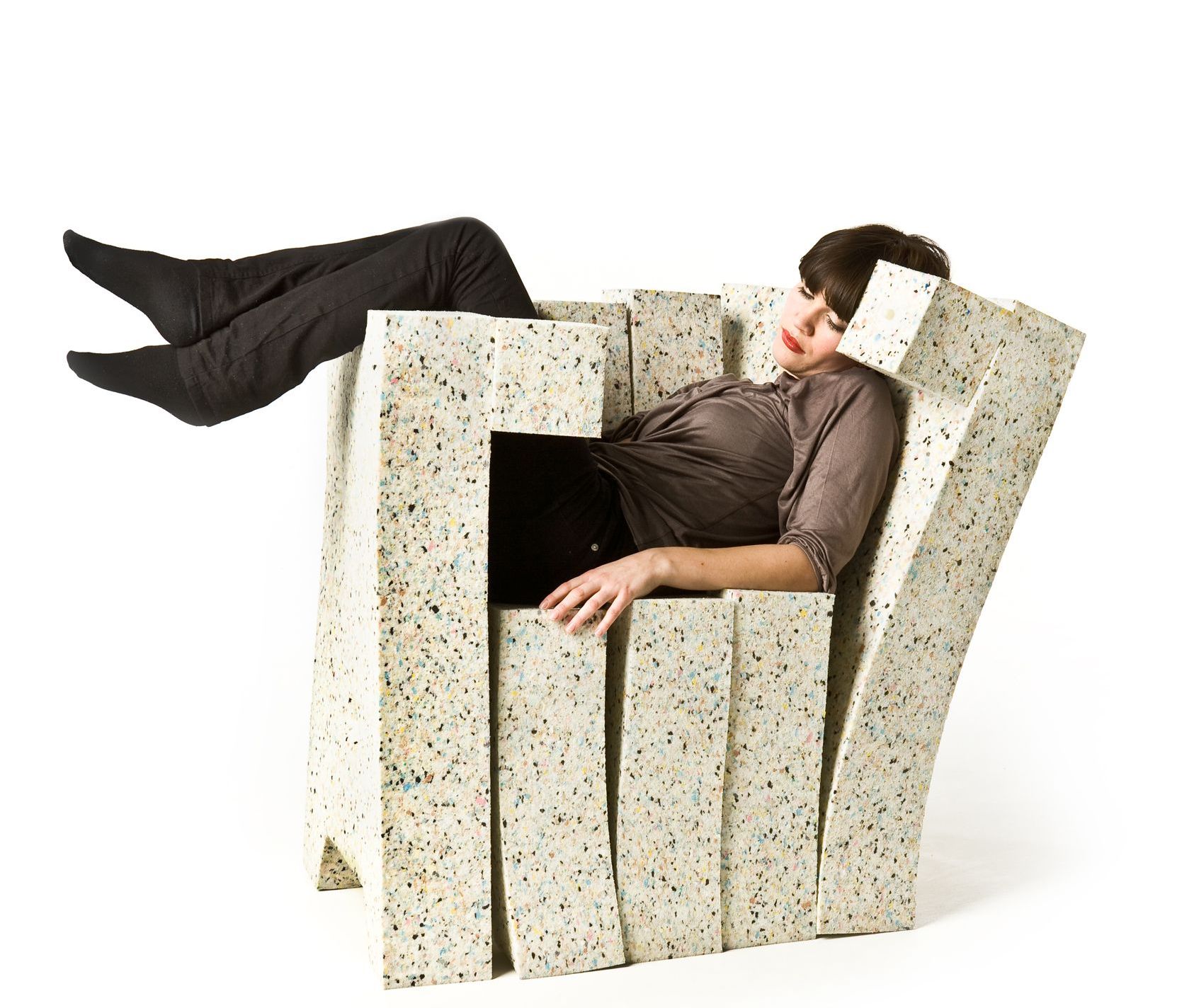 Foam soft pad chair by Stephan Schulz