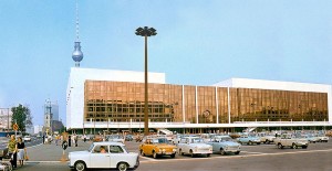 The Palast der Republik in Berlin opend in 1976. We suspect that was also the last year the UDK Berlin was renovated.