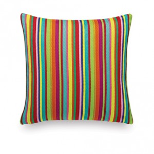 Millerstripe Bright by Alexander Girard as a Vitra Design Museum cushion