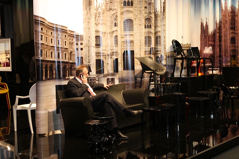 Kartell brought Milan with then to IMM 2011. We can only guess why.....