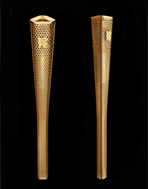 The London 2012 Olympic Torch by Barber Osgerby