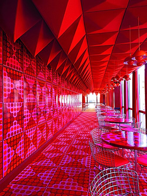 Verner Panton Spiegel canteen Hanburg