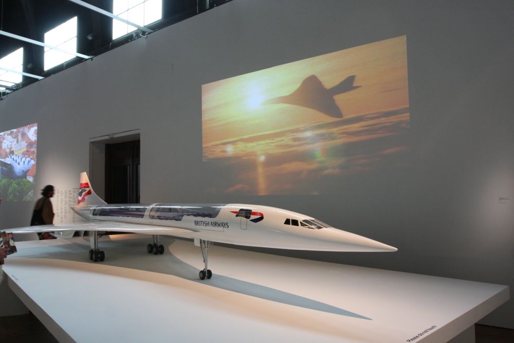 V&A Museum London British Design 1948-2012 Innovation in the Modern Age concorde