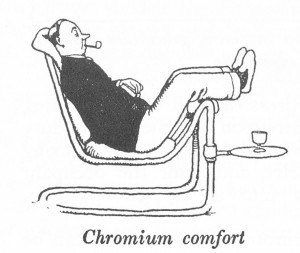 How to live in Flat W Heath Robinson and K R G Browne Chromium Comfort