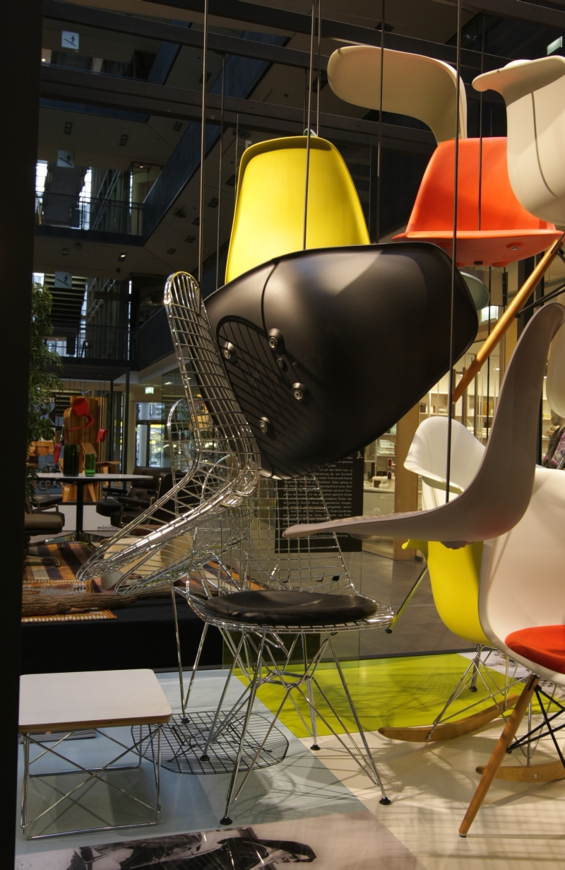 Eames by Vitra exhibition chairs