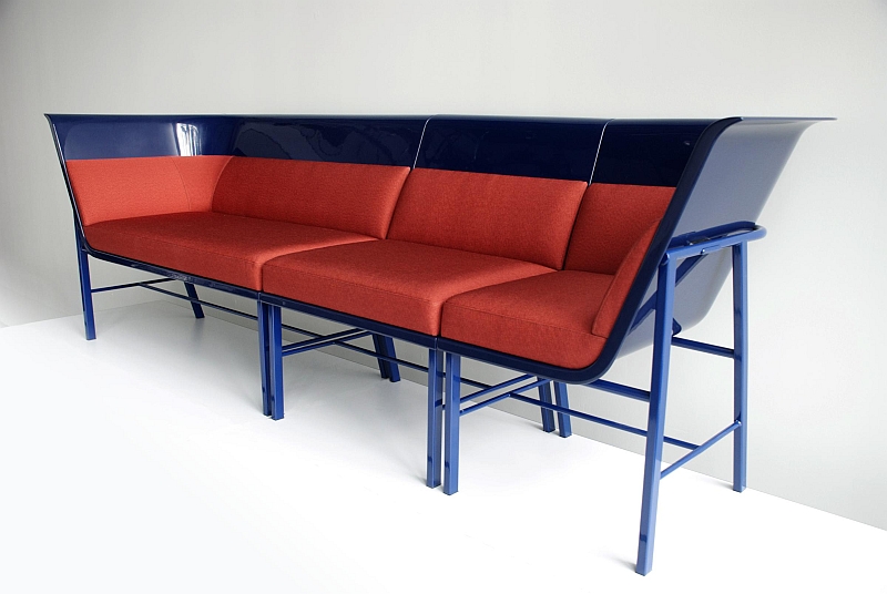 Milan Design Week 2013 Granoff Sofa by Scot Bailey Taylor McKenzie-Veal Ian Stell Yumi Yoshida