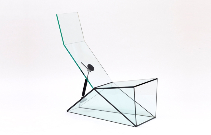 Man Machine by Konstantin Grcic at Galerie Kreo Paris Lounge Chair