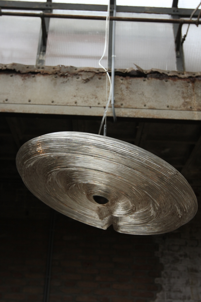 Dutch Design Week 2014 Dirk Vander Kooij Fresnel Suspension Lamp Off