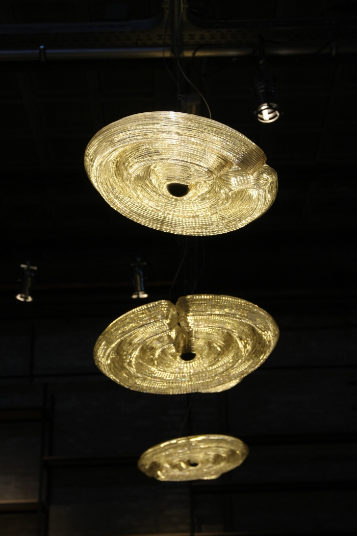 Dutch Design Week 2014 Dirk Vander Kooij Fresnel Suspension Lamp On