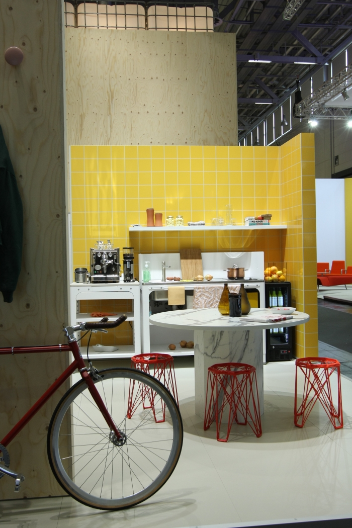 Orgatec Cologne 2014 Concept Kitchen by Kilian Schindler for Naber