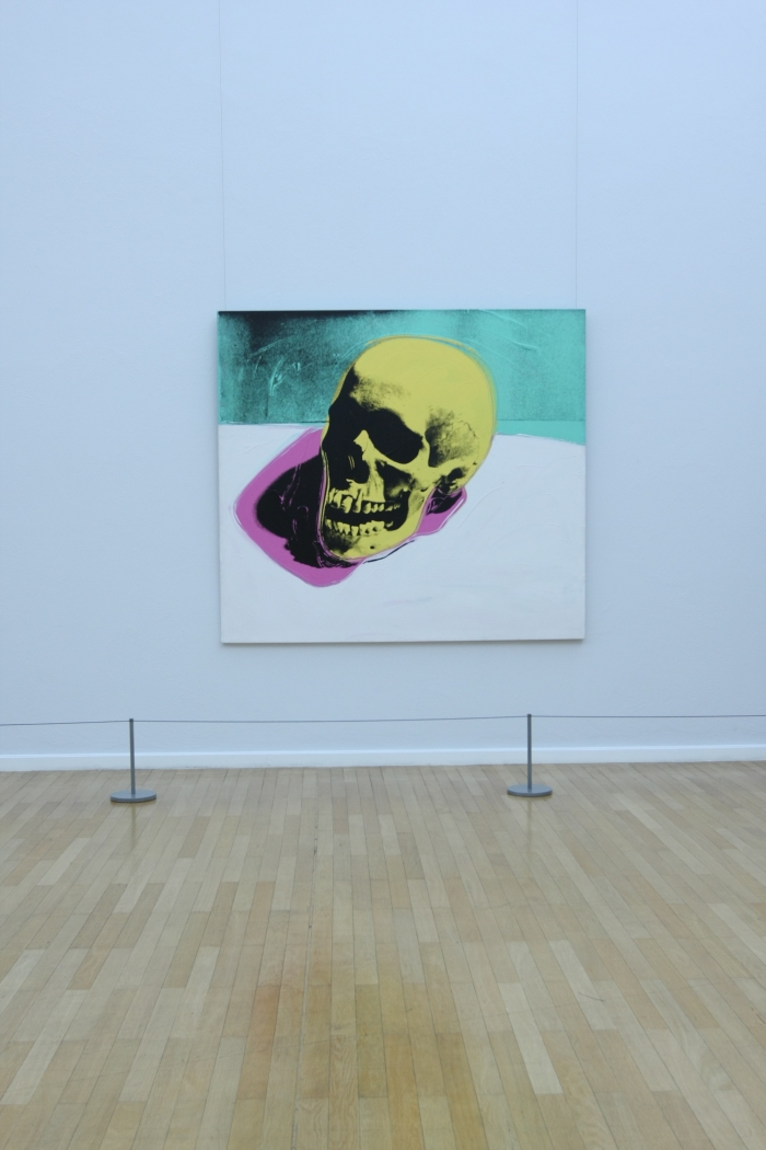 Skull (1976) by Andy Warhol, as seen at Andy Warhol Death and Disaster, Kunstsammlungen Chemnitz