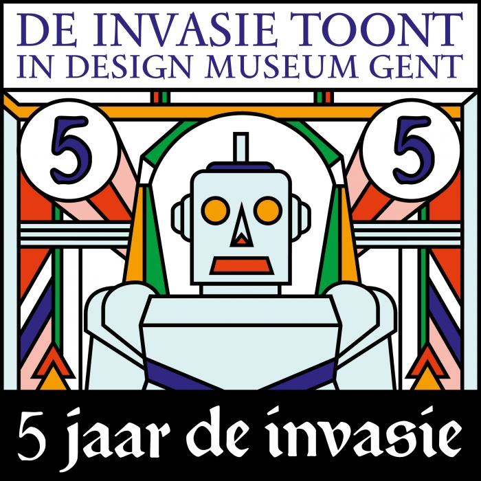 De Invasie on display Design Museum Gent