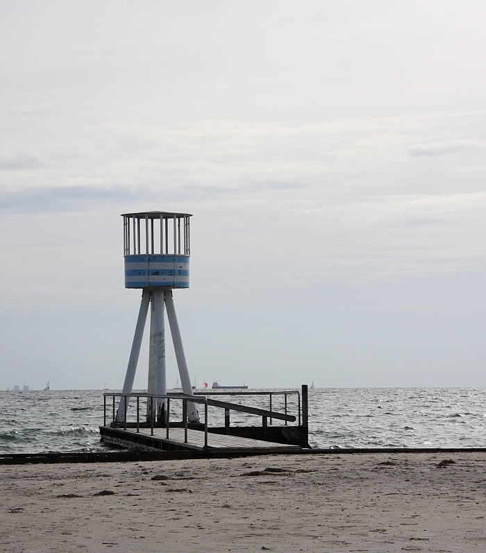 Arne Jacobsen Bellevue Lifeguard Tower