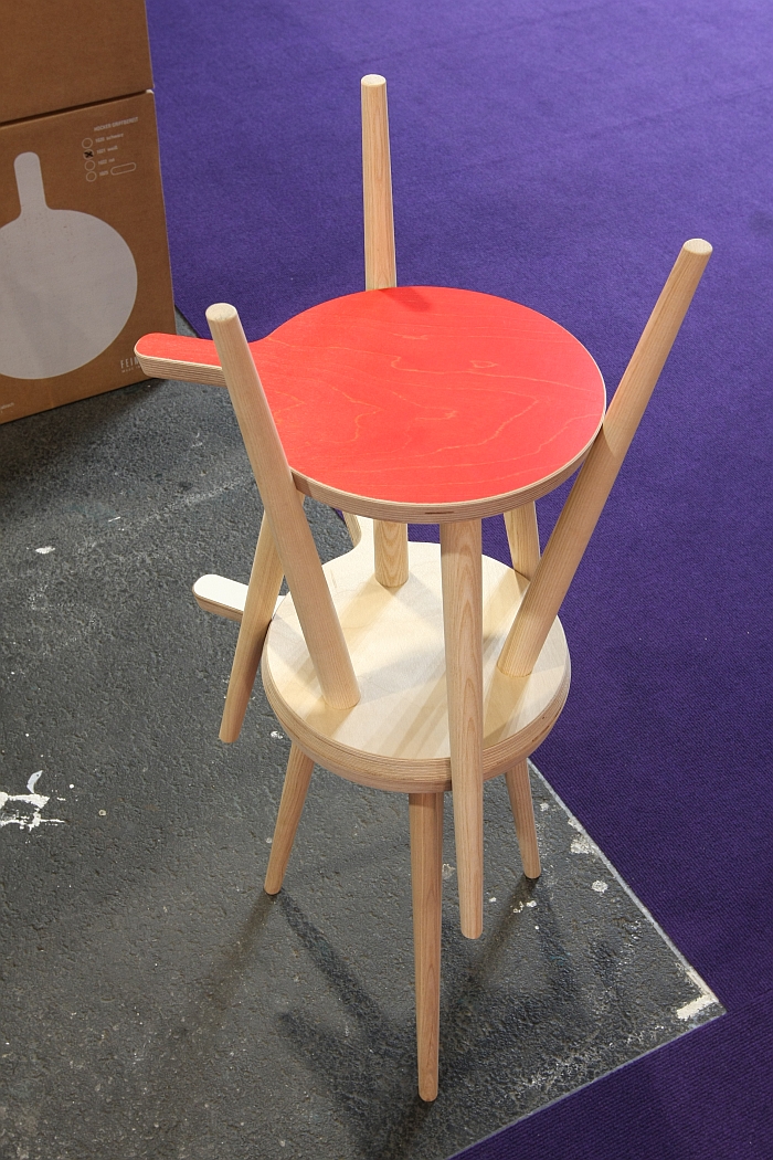 Griffbereit Stool by Marcel Kabisch for Feinserie