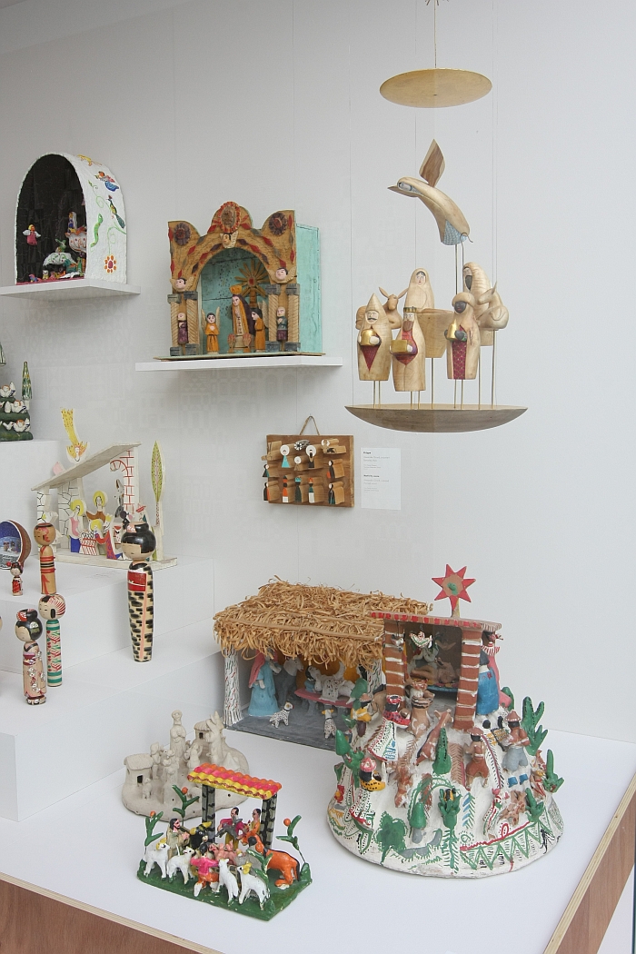 Nativities, as seen at Alexander Girard. A Designer's Universe, Vitra Design Museum