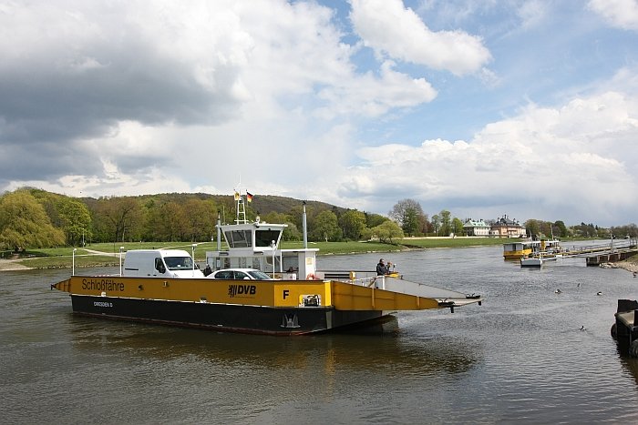 Schlossfähre and Schloss Schlossfähre and Schloss