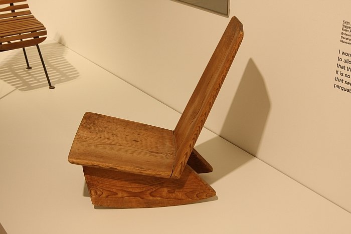 Rocking Chair by Jacob Müller, as seen at the Museum für Gestaltung Zürich