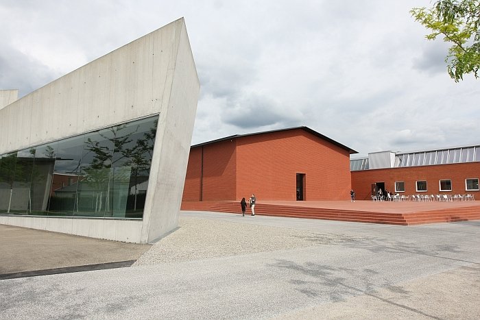 The Vitra Fire Station by Zaha Hadid and the Vitra Schaudepot by Herzog & de Meuron