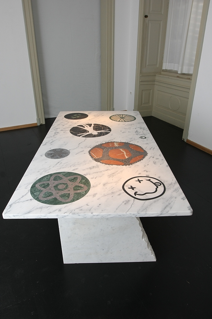 The Youhutseymatic Table Top by Richard Hutten, as seen at Friends + Design, Kunstgewerbemuseum Dresden