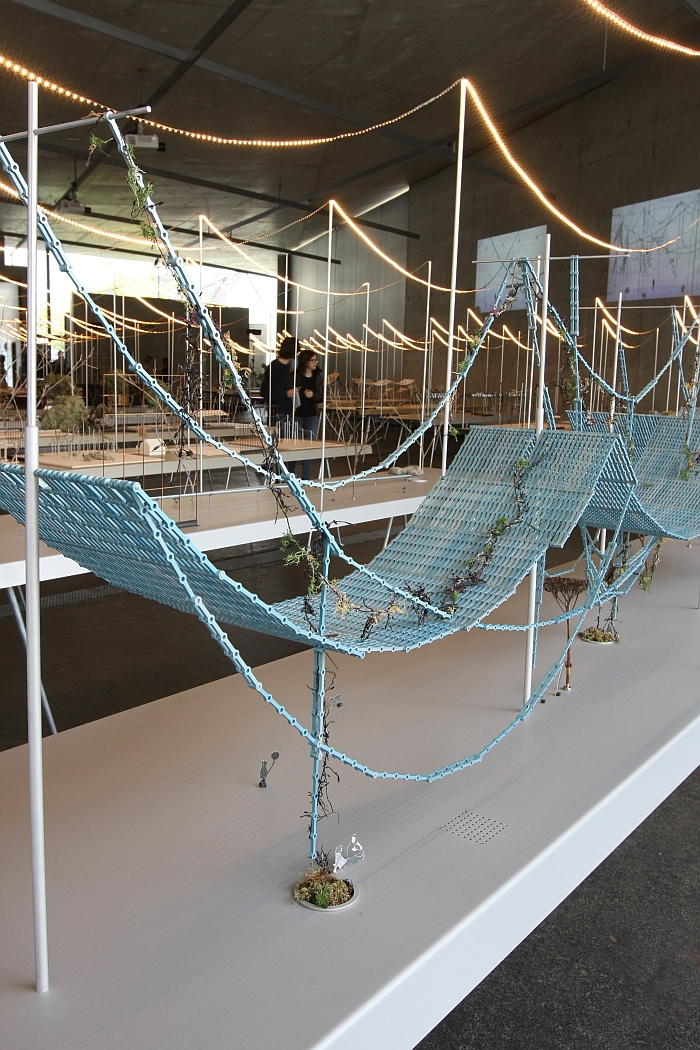 Pergola, as seen at Ronan & Erwan Bouroullec - Rêveries Urbaines, Vitra Design Museum