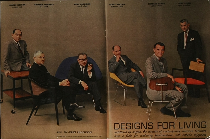 playboy july 1961 Designs for Living