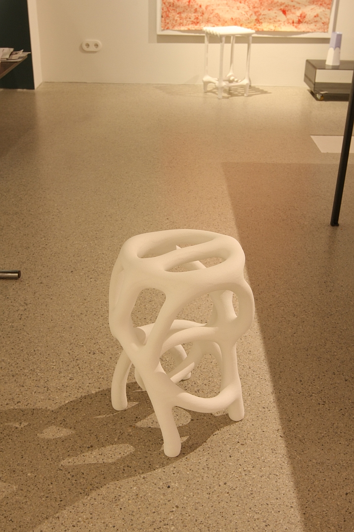 Hot Wire Extension stool by Studio ilio, as seen at The Room of Desires, Raumwerk Munich