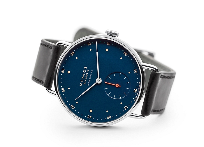 Metro Nachtblau by Mark Braun for NOMOS Glashütte