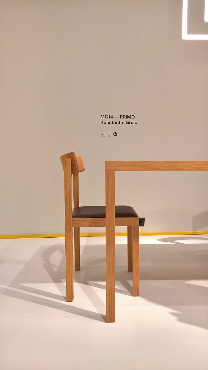 Primo Chair by Konstantin Grcic for Mattiazzi, as seen at Milan Furniture Fair 2017