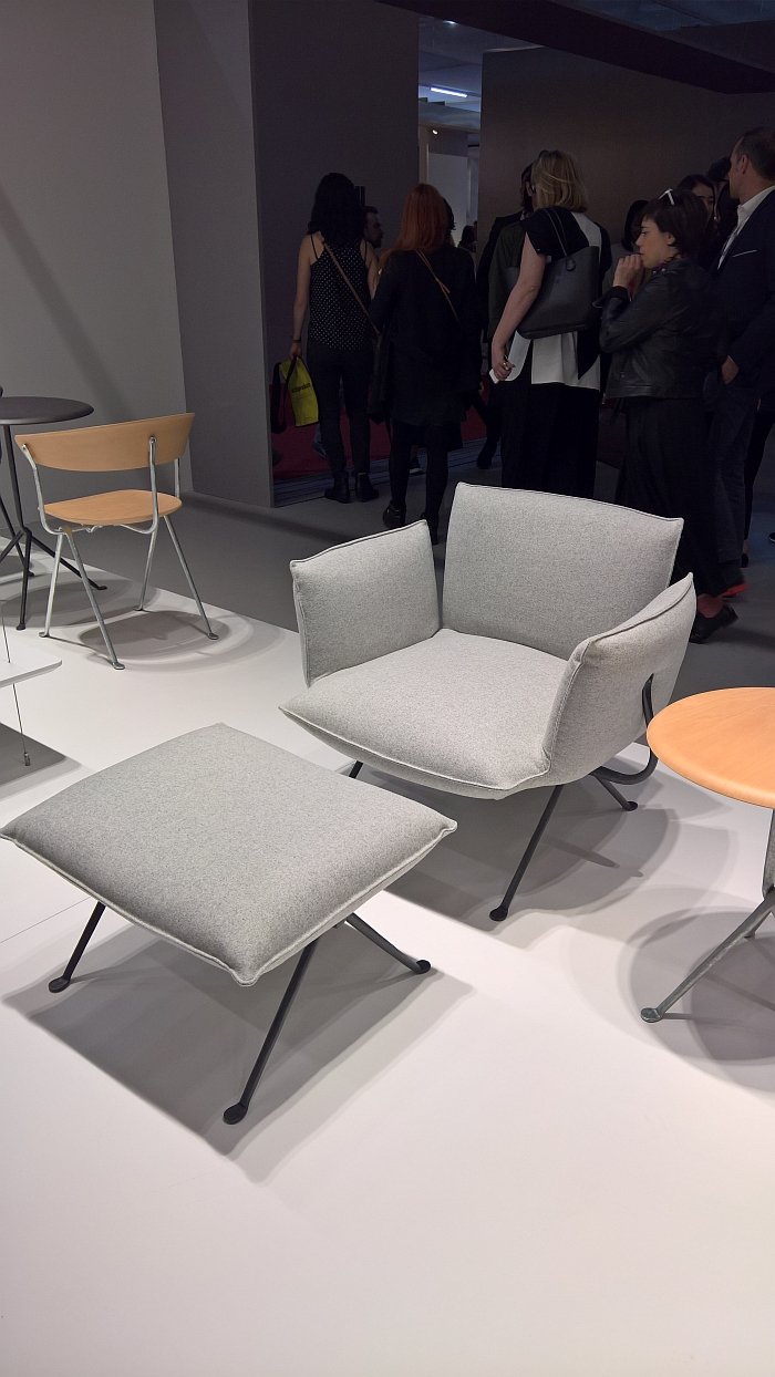 Officina armchair by Ronan & Erwan Bouroullec for Magis, as seen at Milan Furniture Fair 2017