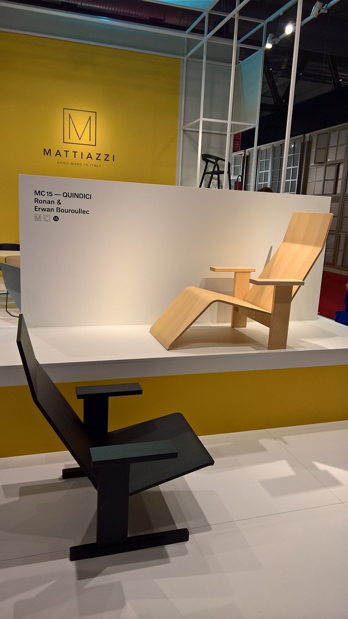 Quindici by Ronan & Erwan Bouroullec for Mattiazzi, as seen at Milan Furniture Fair 2017