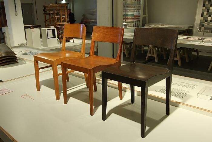 Side chair by Martin Decker, as seen at Craft becomes Modern. The Bauhaus in the Making, Bauhaus Dessau 