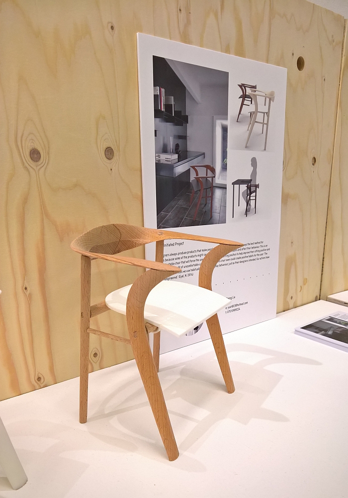 Opposites Desk by Zhen Jiang, as seen at Central St Martins, London Degree Show 2017