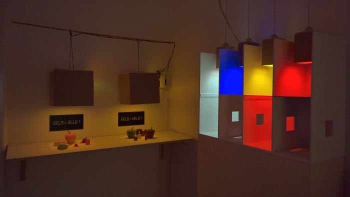 Licht & Farbe by Gerda Marie Notholt, as seen at 777 - The truth lies within Hochschule für Künste Bremen, Germany