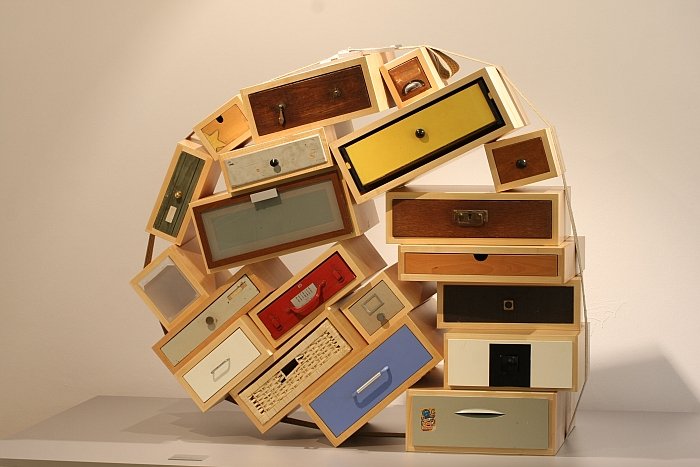 Chest of Drawers by Tejo Remy through Droog from 1991. And so very, very Early Droog