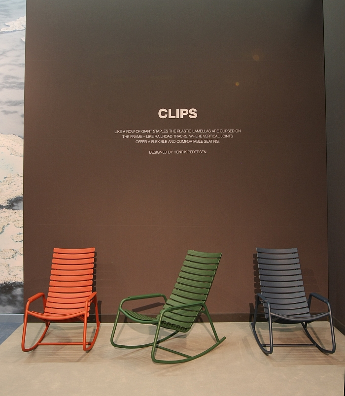 Clips Rocking Chair by Henrik Pedersen for Houe, as seen at spoga+gafa Cologne 2017 