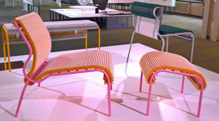 Pleated Seat by Joris de Groot, as seen at Dutch Design Week 2017