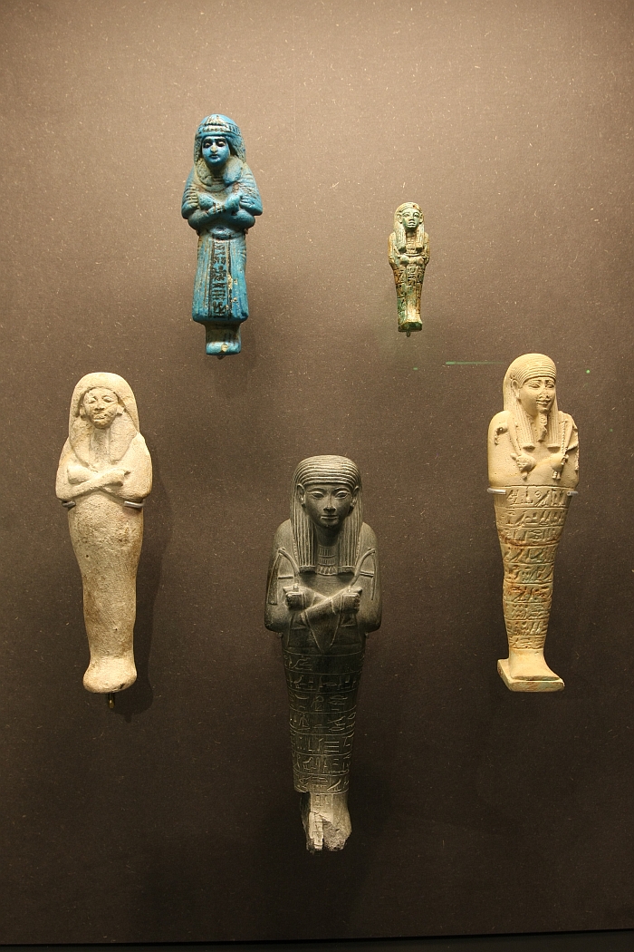 Egyptian Uschebits, as seen at Tod & Ritual - Kulturen von Abschied und Erinnerung, Staatliches Museum für Archäologie Chemnitz