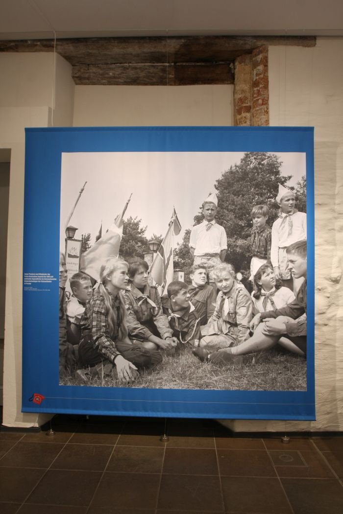 East German and Polish children at a summer camp