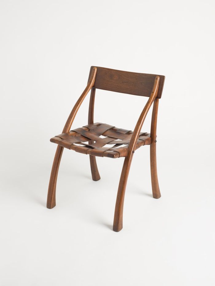 Wishbone Chair by Arthur Espenet Carpenter, 1970 (Photo Katherine Du Tiel, © & courtesy San Francisco Museum of Modern Art)