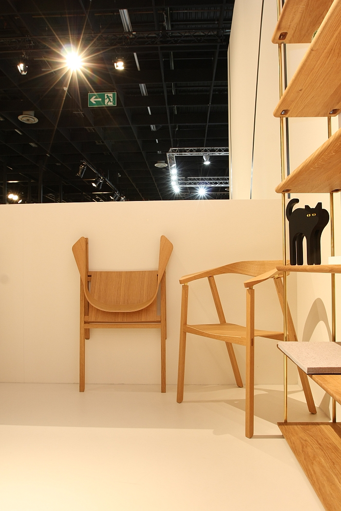 D7 Chair & D7K Folding Chair by Klemens Grund for TECTA, as seen at IMM Cologne 2018 