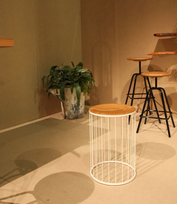 Hipster Stool by Federik Sonnenberg & Lukas Semmler for Atelier Haußmann, as seen at IMM Cologne 2018 