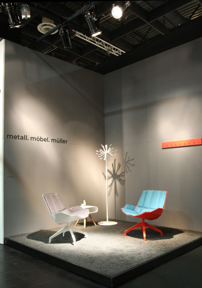 Martini Sessel by StudioFaubel for Müller Möbelfabrikation, as seen at IMM Cologne 2018